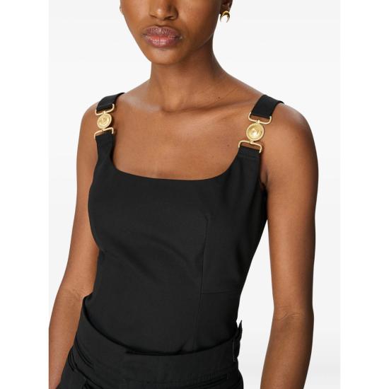 25FW 마린세르 민소매 티셔츠 WTO455A CWOW0070 BK99 BLACK - MARINE SERRE