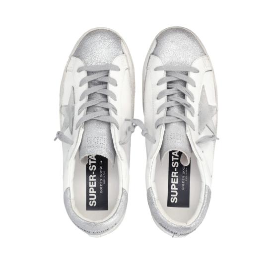 26SS 골든구스 SUPER STAR 슈퍼 스타 클래식 스니커즈 GWF00101 F003523 11267 WHITE SILVER - GOLDEN GOOSE