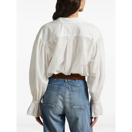 26SS 랄프 로렌 블라우스 211A96170001 WHITE - RALPH LAUREN