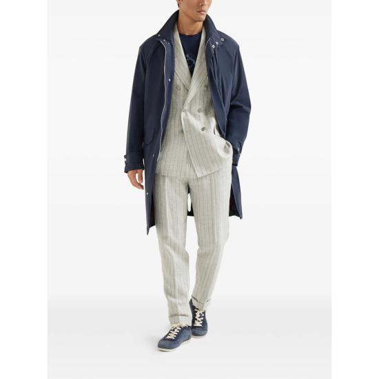 26SS 브루넬로 쿠치넬리 반팔 티셔츠 M0B138517 CLI32 BLUE - BRUNELLO CUCINELLI