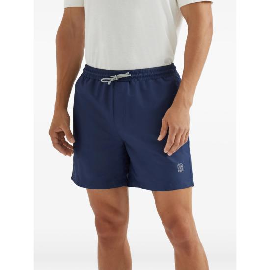 26SS 브루넬로 쿠치넬리 비치웨어 MW817043 CBA17 BLUE - BRUNELLO CUCINELLI