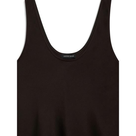 26SS 애니빙 민소매 티셔츠 A 07 0839 BWN43 BROWN - ANINE BING