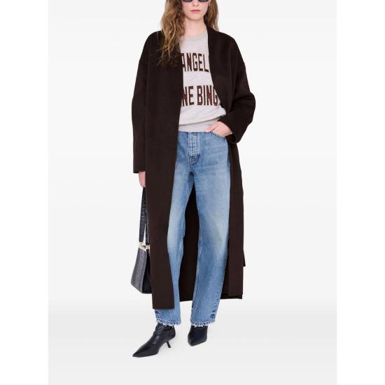 26SS 애니빙 긴팔 티셔츠 A 08 11677 BGI15 GREY - ANINE BING