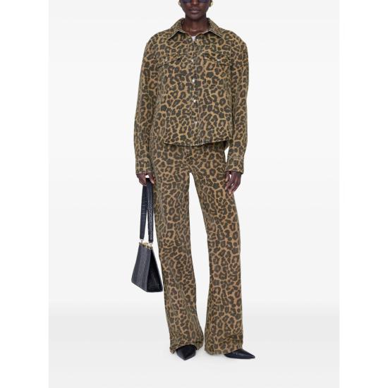 26SS 애니빙 블라우스 A 07 12096 MTL59 BROWN BLACK - ANINE BING