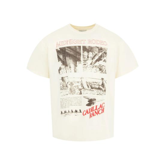 25FW 미드나잇 로데오 반팔 티셔츠 MRT 51 CADILLAC CREAM NEUTRALS