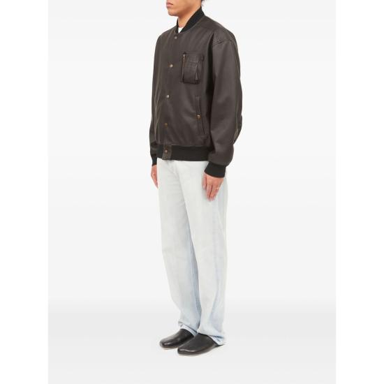 26SS MM6 메종마르지엘라 봄버 자켓 M35740 SH0AM0080 900 BLACK - MM6 MAISON MARGIELA