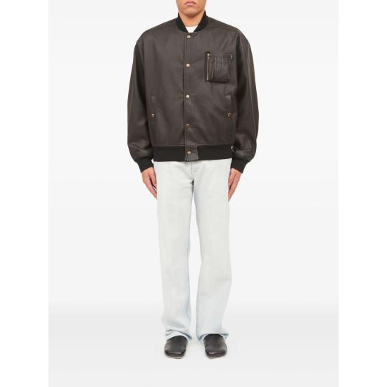 26SS MM6 메종마르지엘라 봄버 자켓 M35740 SH0AM0080 900 BLACK - MM6 MAISON MARGIELA