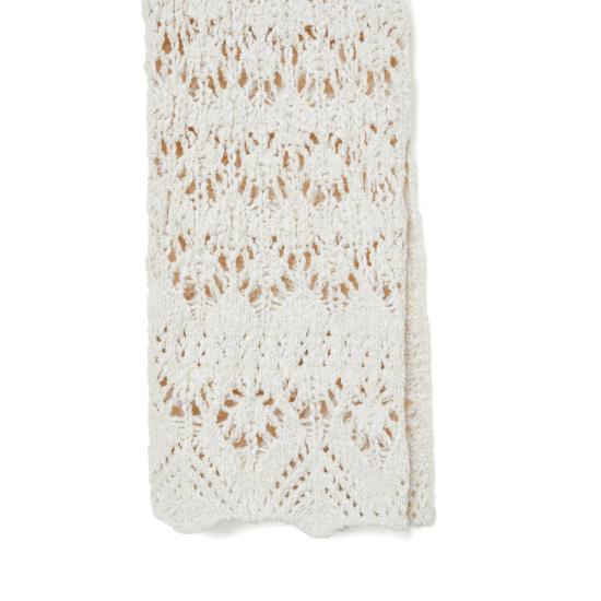 26SS 알라누이 플레어 팬츠 LWHG018R26KN I001 OFOF WHITE - ALANUI