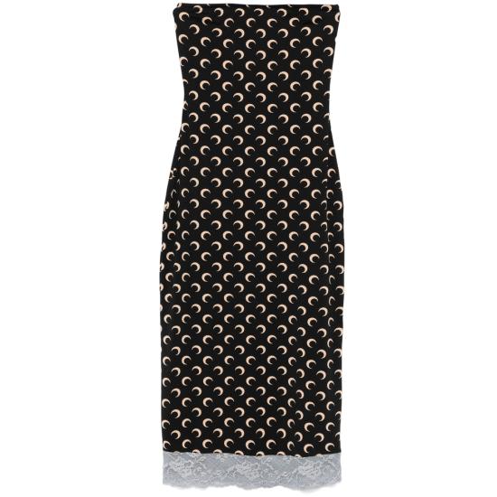 25FW 마린세르 원피스 WDR333A CJER0001 IT99 BLACK NEUTRALS