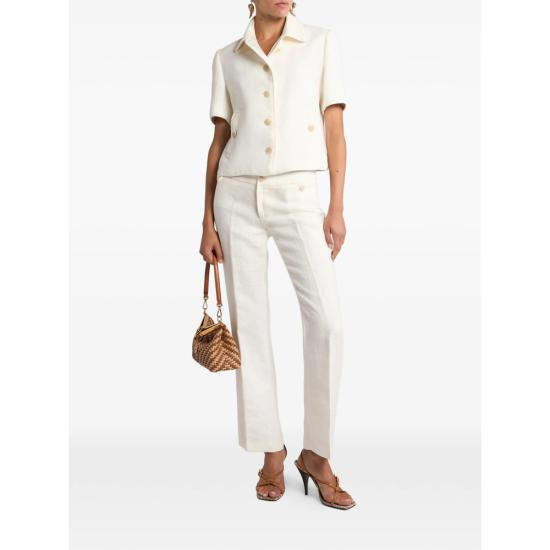 26SS 에트로 스트레이트 팬츠 99TU3F4 WREA0071 W001 WHITE - ETRO