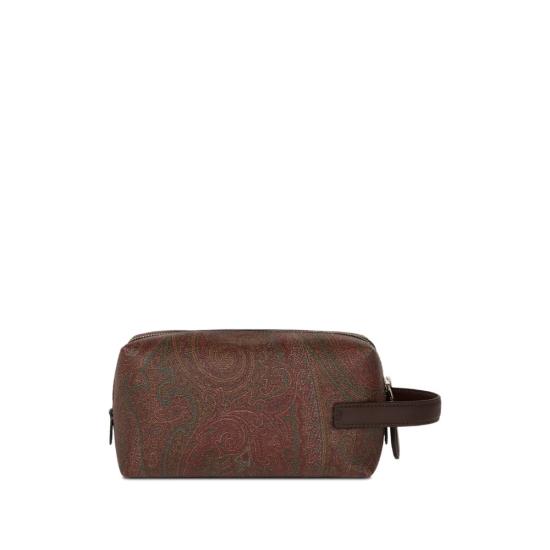 26SS 에트로 뷰티 케이스 AA086 MP2C0009 M0019 BROWN RED - ETRO
