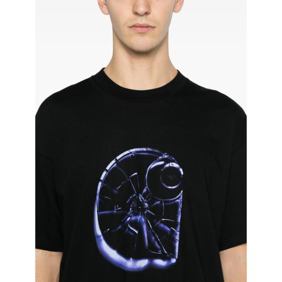 26SS 칼하트 반팔 티셔츠 I036016 89XX BLACK - CARHARTT