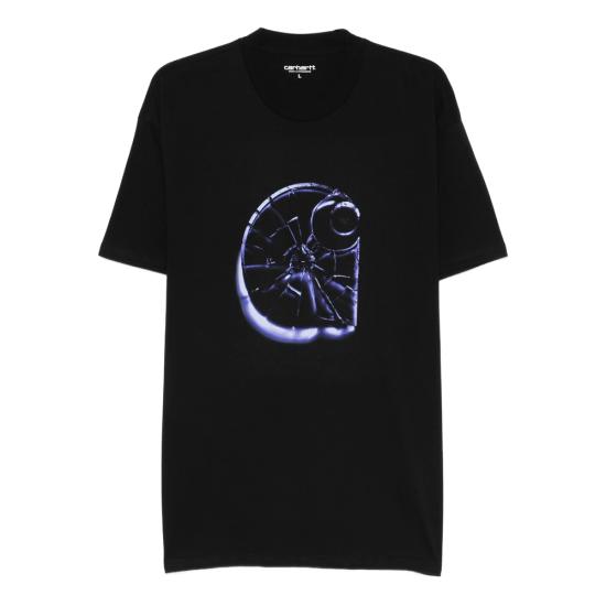 26SS 칼하트 반팔 티셔츠 I036016 89XX BLACK