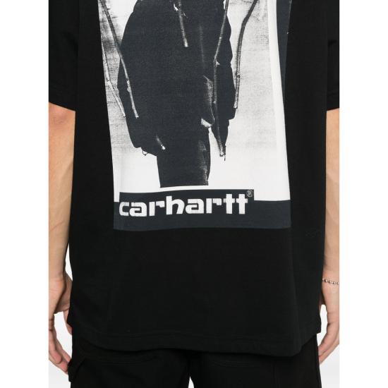 26SS 칼하트 반팔 티셔츠 I036001 89XX BLACK - CARHARTT