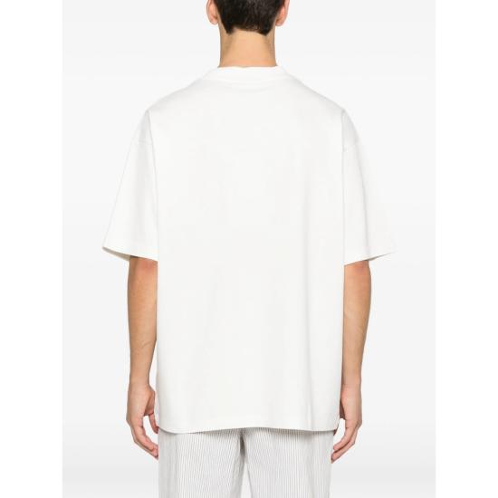 26SS 드롤드무슈 반팔 티셔츠 J TS292 CO002 OFFWH WHITE - DROLE DE MONSIEUR