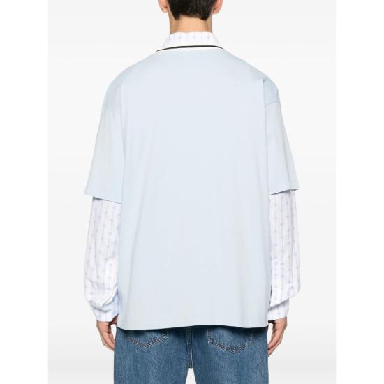 26SS 드롤드무슈 반팔 티셔츠 J TS189 CO002 LIBLU BLUE - DROLE DE MONSIEUR