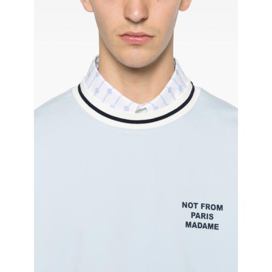 26SS 드롤드무슈 반팔 티셔츠 J TS189 CO002 LIBLU BLUE - DROLE DE MONSIEUR