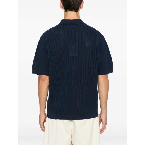 26SS 드롤드무슈 폴로 티셔츠 J PO171 CO207 NAVY BLUE - DROLE DE MONSIEUR