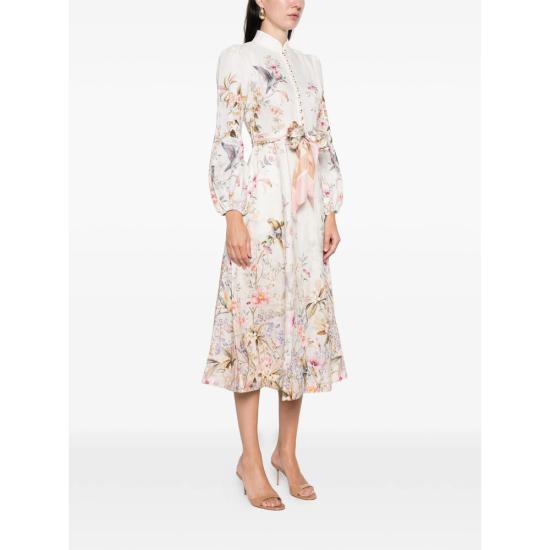 26SS 짐머만 롱 원피스 9143DC261 CREAM NEUTRALS - ZIMMERMANN