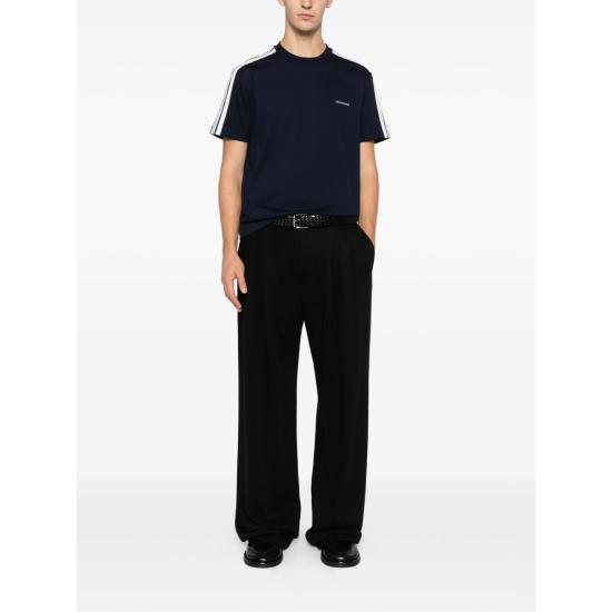 26SS 살바토레 페라가모 반팔 티셔츠 145343 0791019 BLBIA BLUE - SALVATORE FERRAGAMO