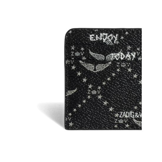 26SS 자딕앤볼테르 지갑 LWSG03645 BLACK BLUE - ZADIG & VOLTAIRE