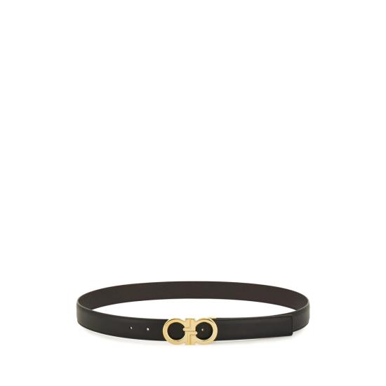 26SS 살바토레 페라가모 가죽 벨트 670644 0791061 NETMO BLACK