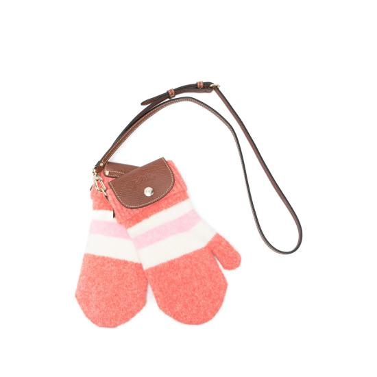 26SS 롱샴 르 플리아쥬 컬렉션 미튼 백 10358HIT M29 RED - LONGCHAMP