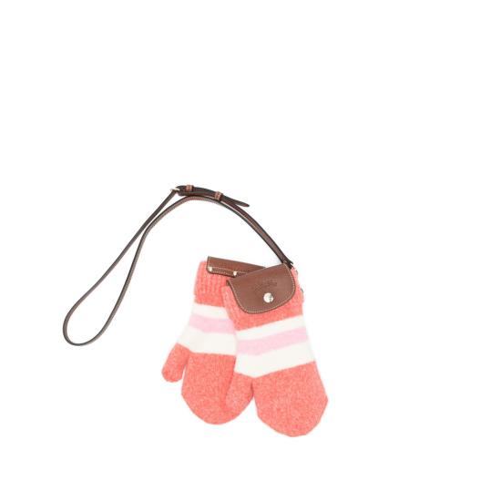 26SS 롱샴 르 플리아쥬 컬렉션 미튼 백 10358HIT M29 RED