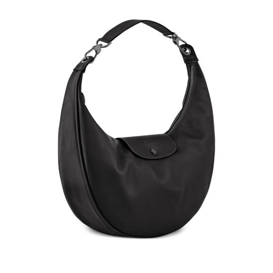 26SS 롱샴 르 플리아쥬 엑스트라 숄더백 10338987 001 BLACK - LONGCHAMP