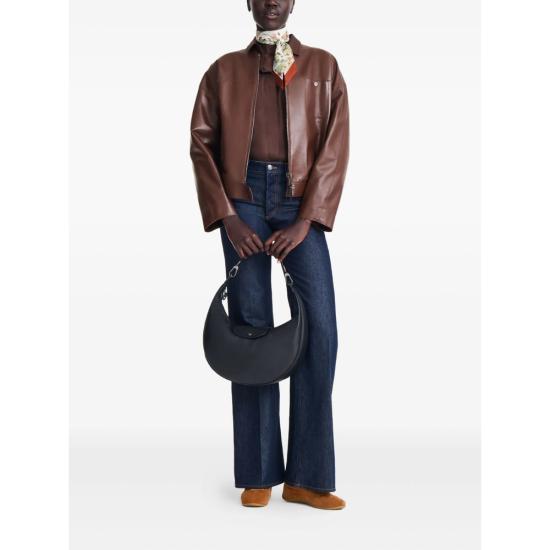 26SS 롱샴 르 플리아쥬 엑스트라 숄더백 10338987 001 BLACK - LONGCHAMP