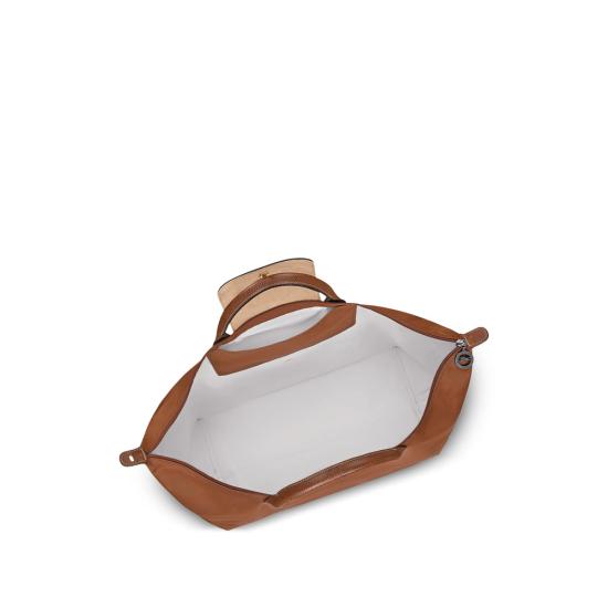 26SS 롱샴 르 플리아쥬 오리지널 L 트래블백 L1624089 504 BROWN - LONGCHAMP