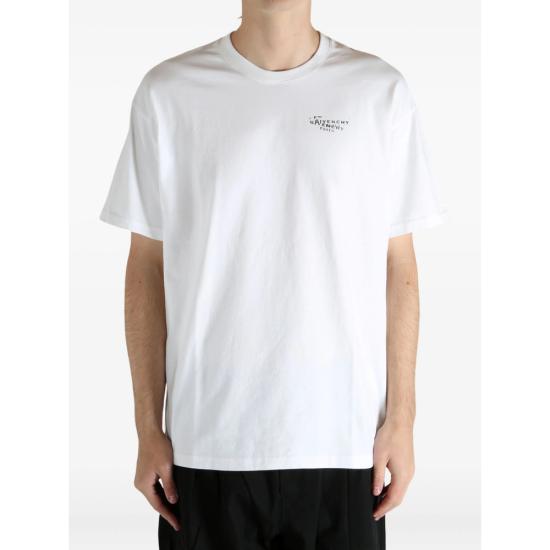 26SS 지방시 반팔 티셔츠 BM71NK3YSA 100 WHITE - GIVENCHY