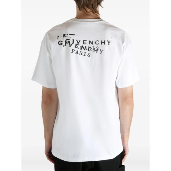 26SS 지방시 반팔 티셔츠 BM71NK3YSA 100 WHITE - GIVENCHY