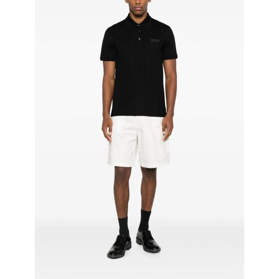 26SS 지방시 폴로 티셔츠 BML00G3YSG 001 BLACK - GIVENCHY