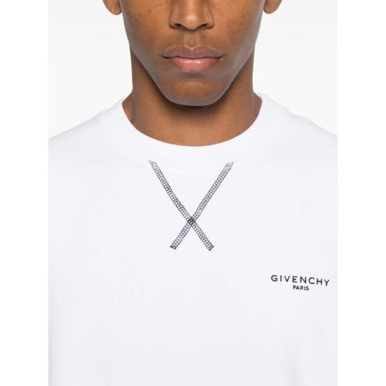 26SS 지방시 스웨터 BMJ0P63YS1 100 WHITE - GIVENCHY