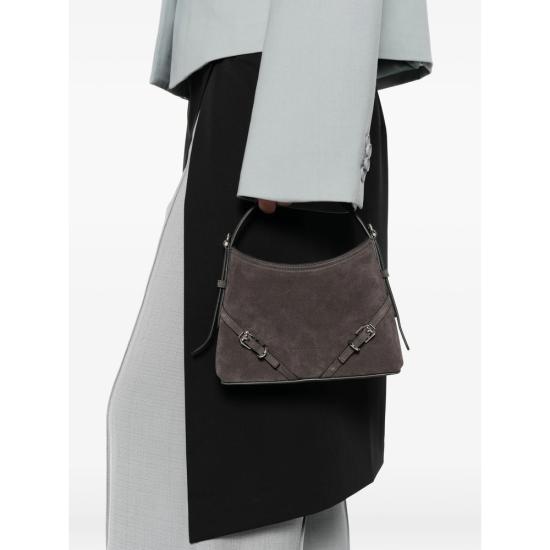 26SS 지방시 보아유 나노 스웨이드 백 BB60PTB2D6 021 GREY - GIVENCHY