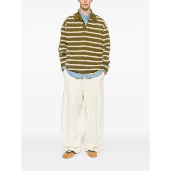 25FW 아미 폴로 티셔츠 UPL404 KN0108 2983 GREEN - AMI