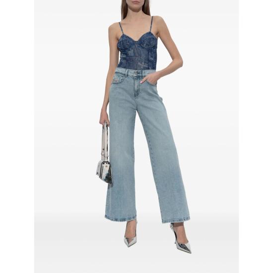 26SS 디젤 민소매 티셔츠 0CJBM A21204 8IX BLUE - DIESEL