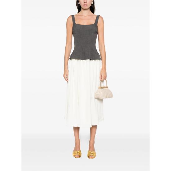 26SS 스티네 고야 미디 원피스 SGD208 2409 GRCRE GREY NEUTRALS - STINE GOYA