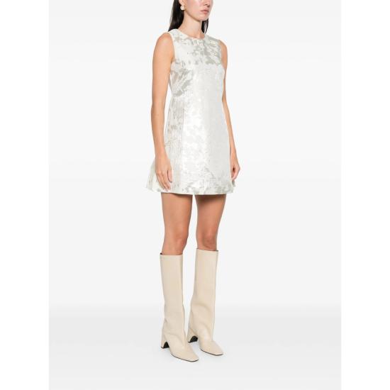 26SS 스티네 고야 미디 원피스 SGD203 2461 LURGA SILVER NEUTRALS - STINE GOYA