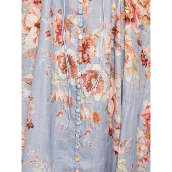 26SS 짐머만 롱 원피스 2354DRS261 CHAMB BLUE - ZIMMERMANN