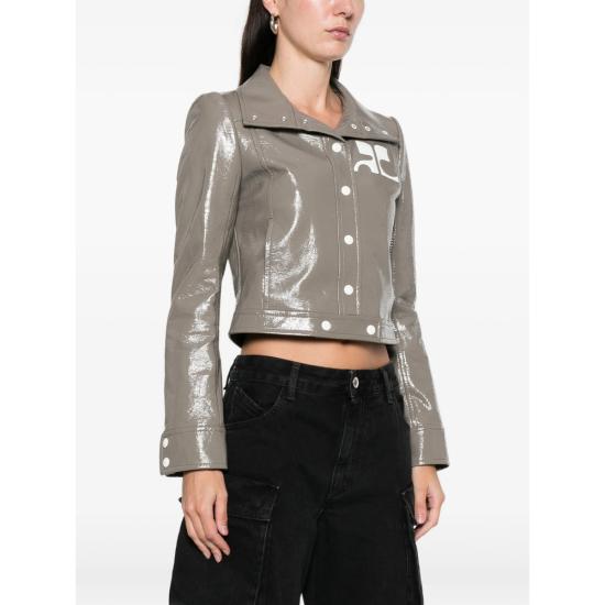 26SS 쿠레쥬 자켓 223CBL005VY 0014 1099 BROWN - COURREGES