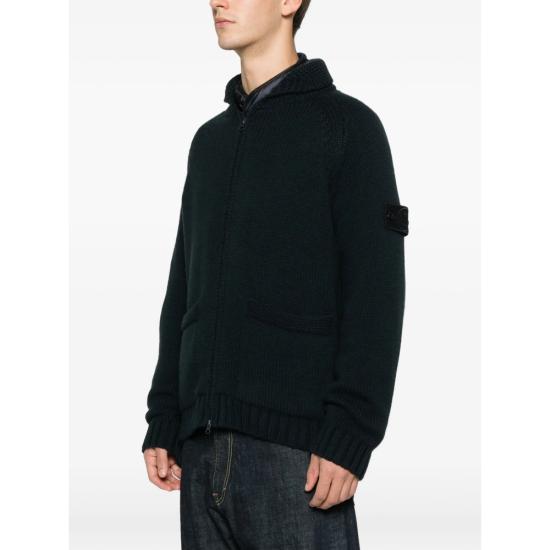 25FW 스톤 아일랜드 후드 티셔츠 155100080 S00FD V0020 BLUE - STONE ISLAND