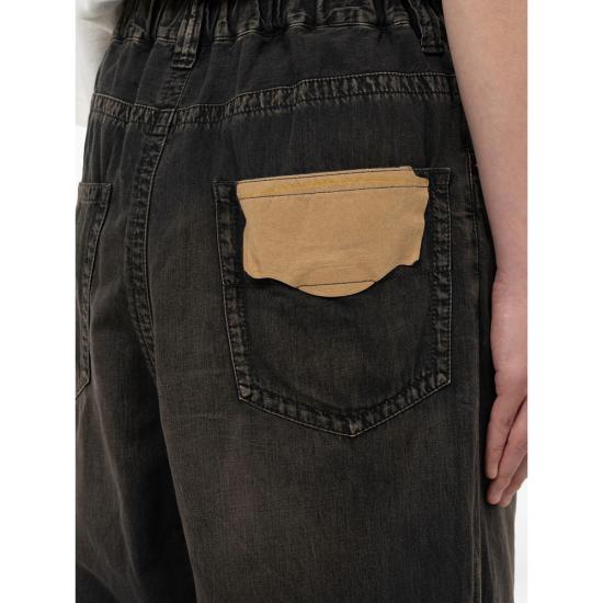 25FW 메종 미하라 야스히로 데님 J15PT123 BLACK - MAISON MIHARA YASUHIRO