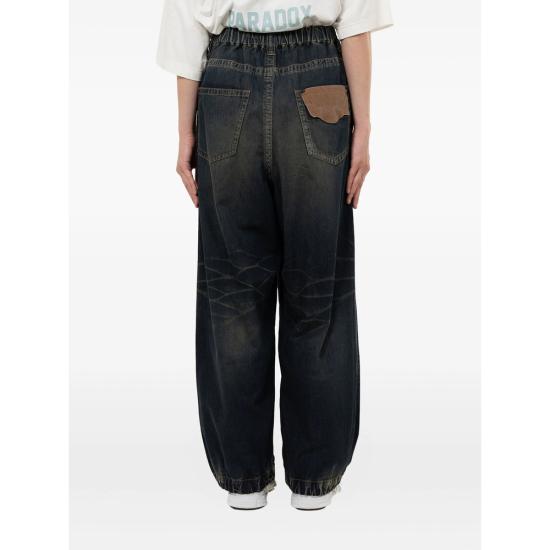 25FW 메종 미하라 야스히로 데님 J15PT123 INDIG BLUE - MAISON MIHARA YASUHIRO