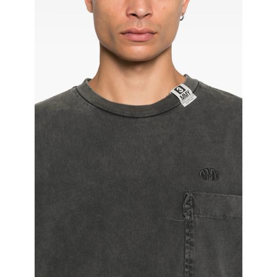 25FW 메종 미하라 야스히로 탑 A15TS613 BLACK - MAISON MIHARA YASUHIRO