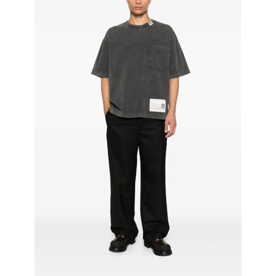 25FW 메종 미하라 야스히로 탑 A15TS613 BLACK - MAISON MIHARA YASUHIRO