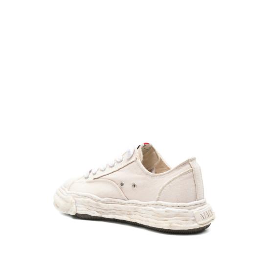 25FW 메종 미하라 야스히로 피터슨23 OG 빈티지 이펙트 솔 로우탑 스니커즈 A15FW722 BEIGE NEUTRALS - MAISON MIHARA YASUHIRO