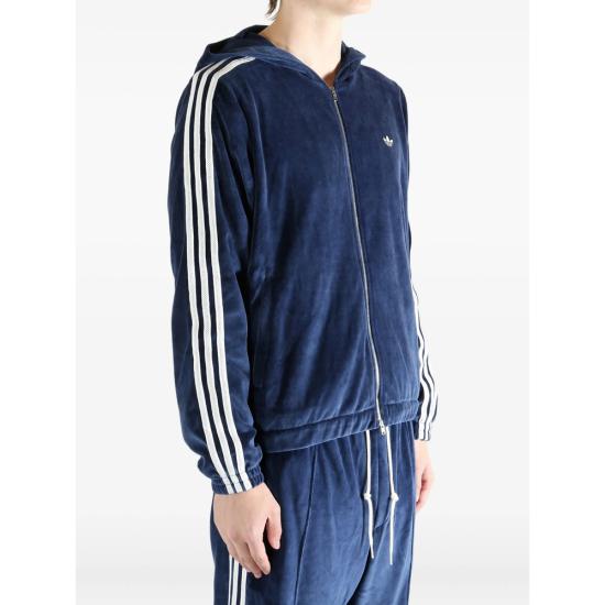 26SS 아디다스 X 웨일즈 보너 벨루어 트랙 자켓 벨루어 트랙  KG3624 BLUE - ADIDAS X WALES BONNER