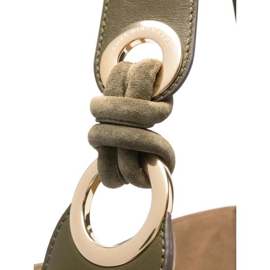 26SS 안야힌드마치 토트백 200370 AW250035 BONSA GREEN - ANYA HINDMARCH